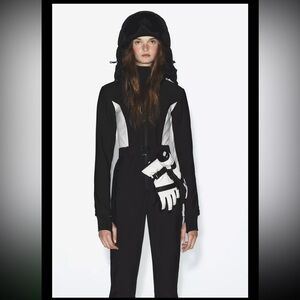 Zara Monochrome Ski Jumpsuit